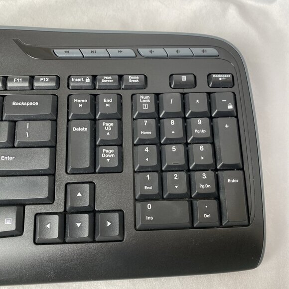 Logitech Wireless Black Keyboard + M185 Mouse + Receiver Dongle TESTED WORKS - Picture 5 of 11